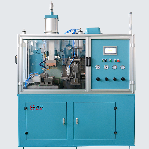 Automatic Copper Braided Wire Shunt Cutting And Squaring Machine factory